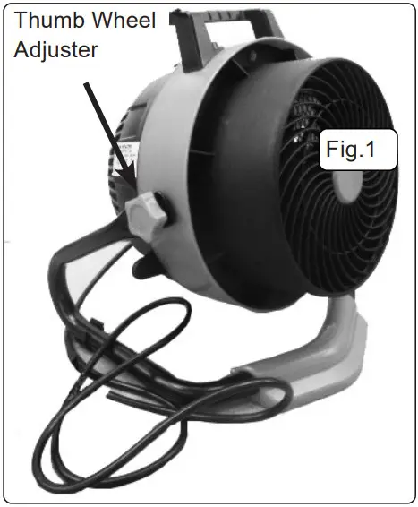 SEALEY FH3000 Industrial Fan Heater - Figure 1