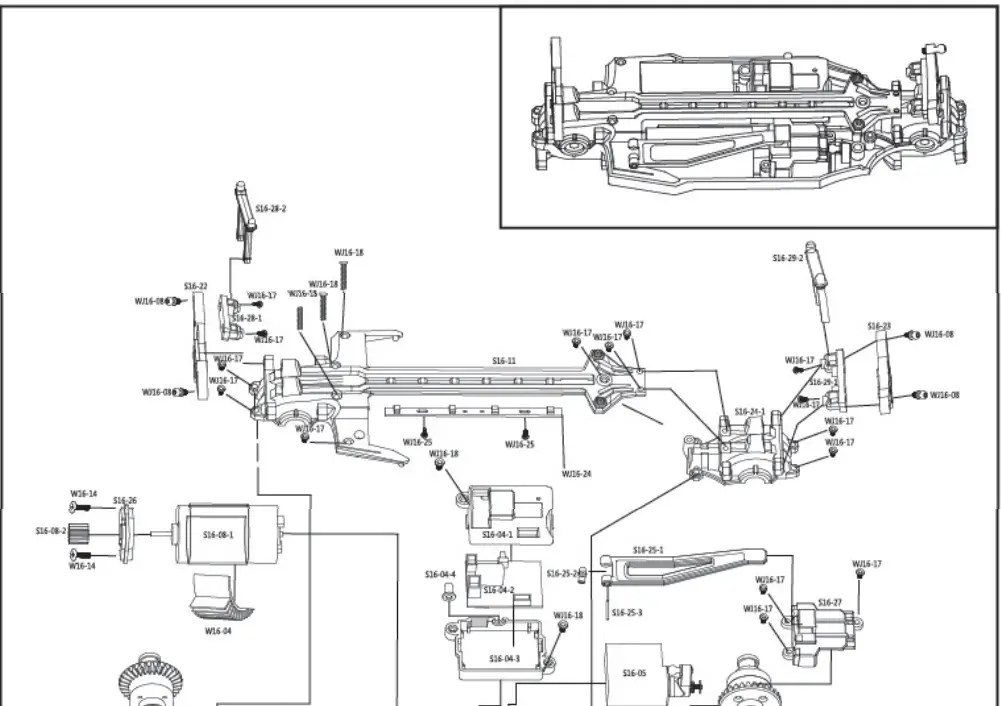 BEAST Z001A RC High Speed Car-fig28