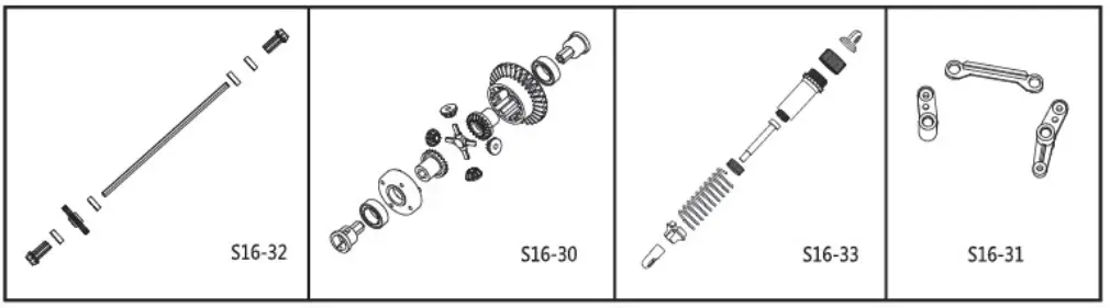 BEAST Z001A RC High Speed Car-fig30