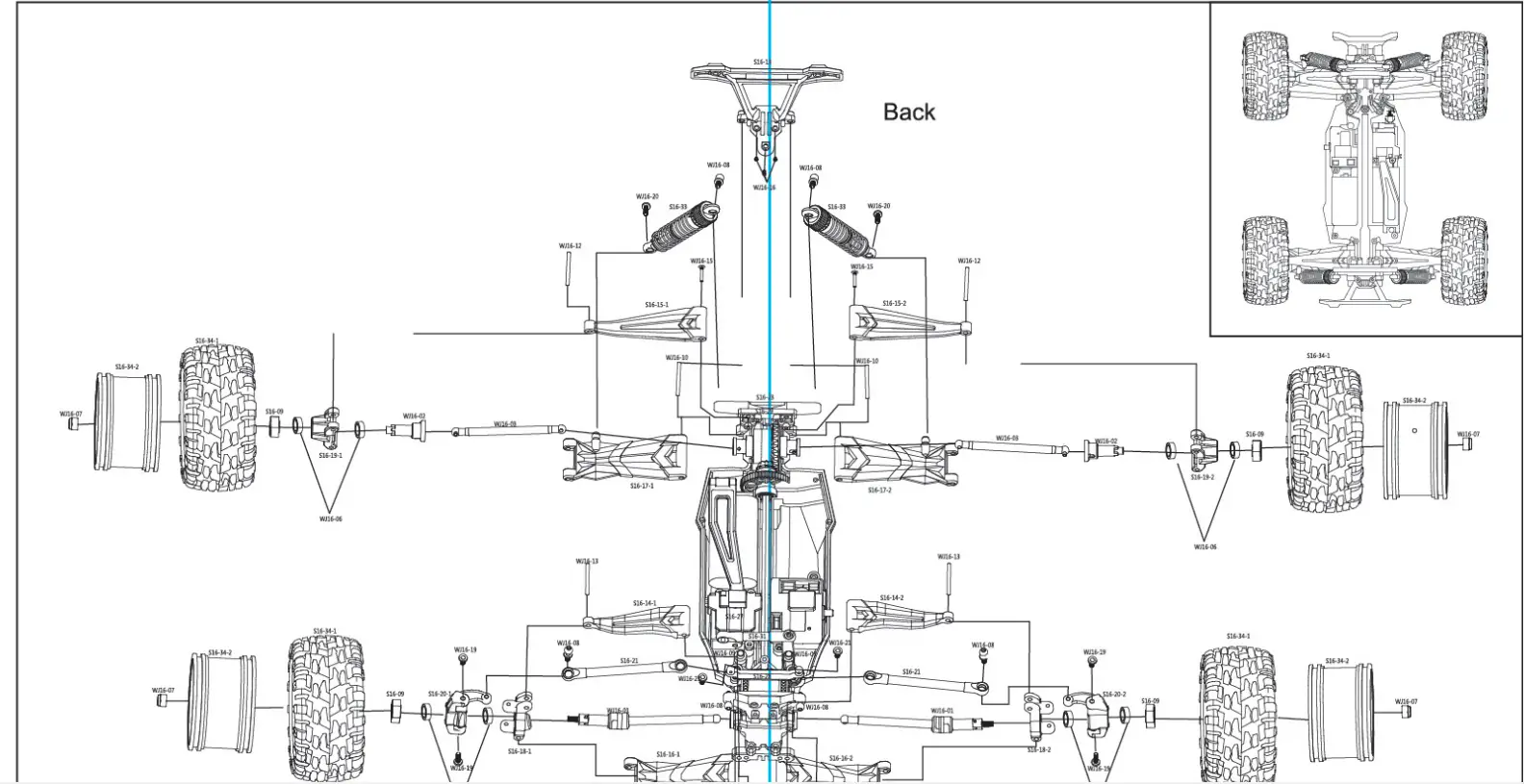 BEAST Z001A RC High Speed Car-fig31
