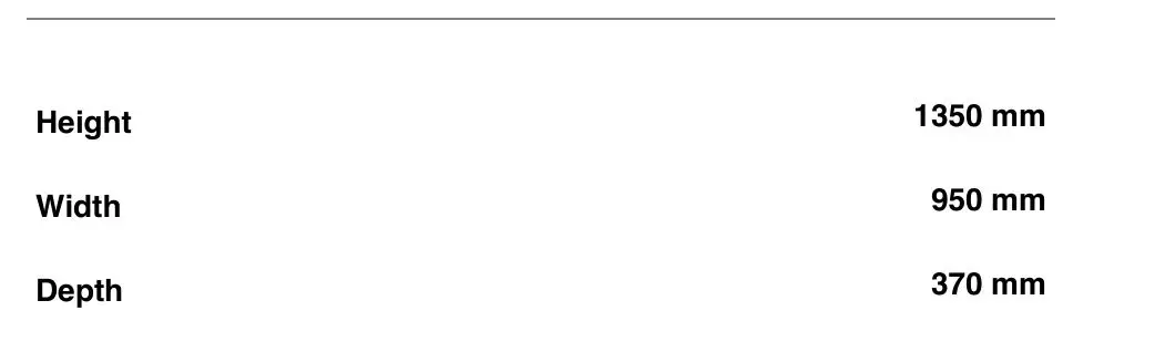 Haier 1UH125P1ERK 12.5 kW Smart Power Outdoor 3 Phase - DIMENSIONS