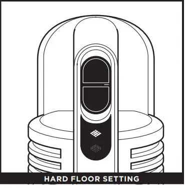 Shark IZ201UK IZ251UK Anti Hair Wrap & DuoClean Cordless Vacuum Instructions - HARD FLOOR SETTING