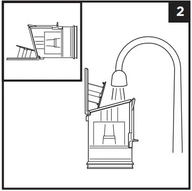 Shark IZ201UK IZ251UK Anti Hair Wrap & DuoClean Cordless Vacuum Instructions - Remove debris from the dust screen