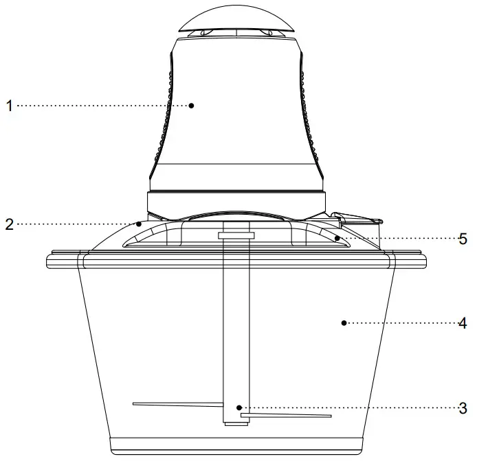 BRAYER BR1402 Chopper - FIGURE 1