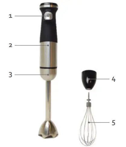 DOMO DO9180M Stick Mixer-fig2
