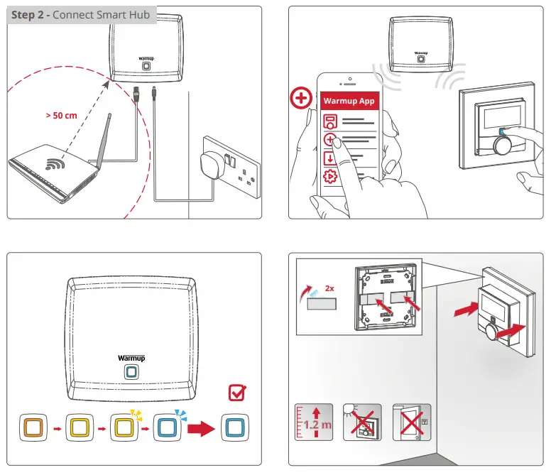 Warmup konekt Underfloor Heating Wireless Range - Figure 1