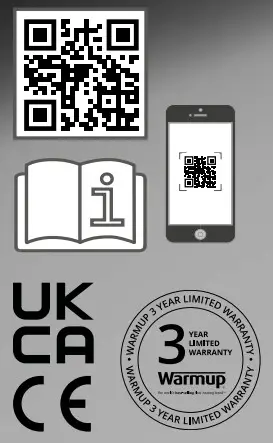 Warmup konekt Underfloor Heating Wireless Range - ce