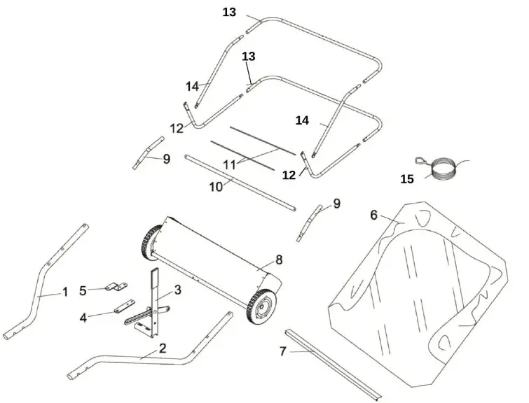 wiltec 51703 Lawn Sweeper - Featured Image