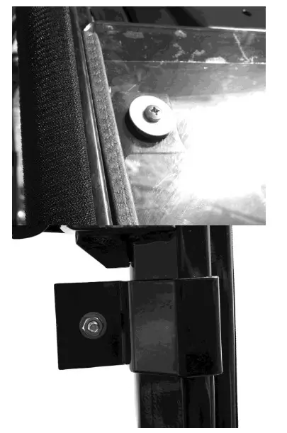 FALCON RIDGE JD-835-WD05 John Deere 835 Aero-Vent Polycarbonate Windshield - Below1