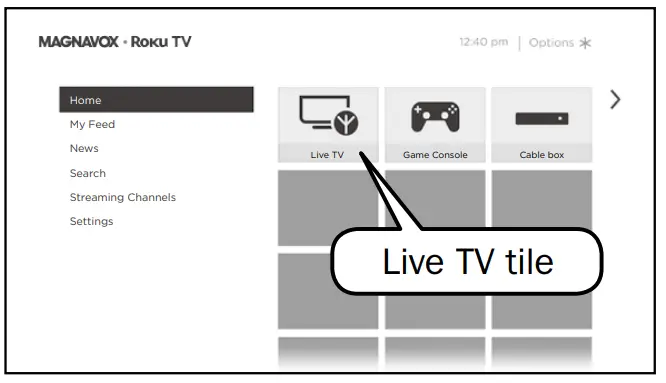 MAGNAVOX 32MV322R 32 Inch 2K Roku Smart - fig 9