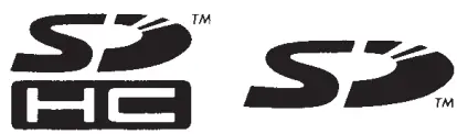 SONY SF Series SD-SDHC Memory Card logo 1