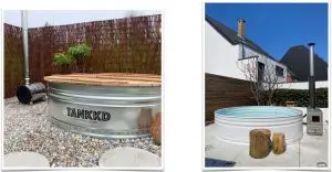 Installation with heater 39 KW or 19 KW and sand filter pump