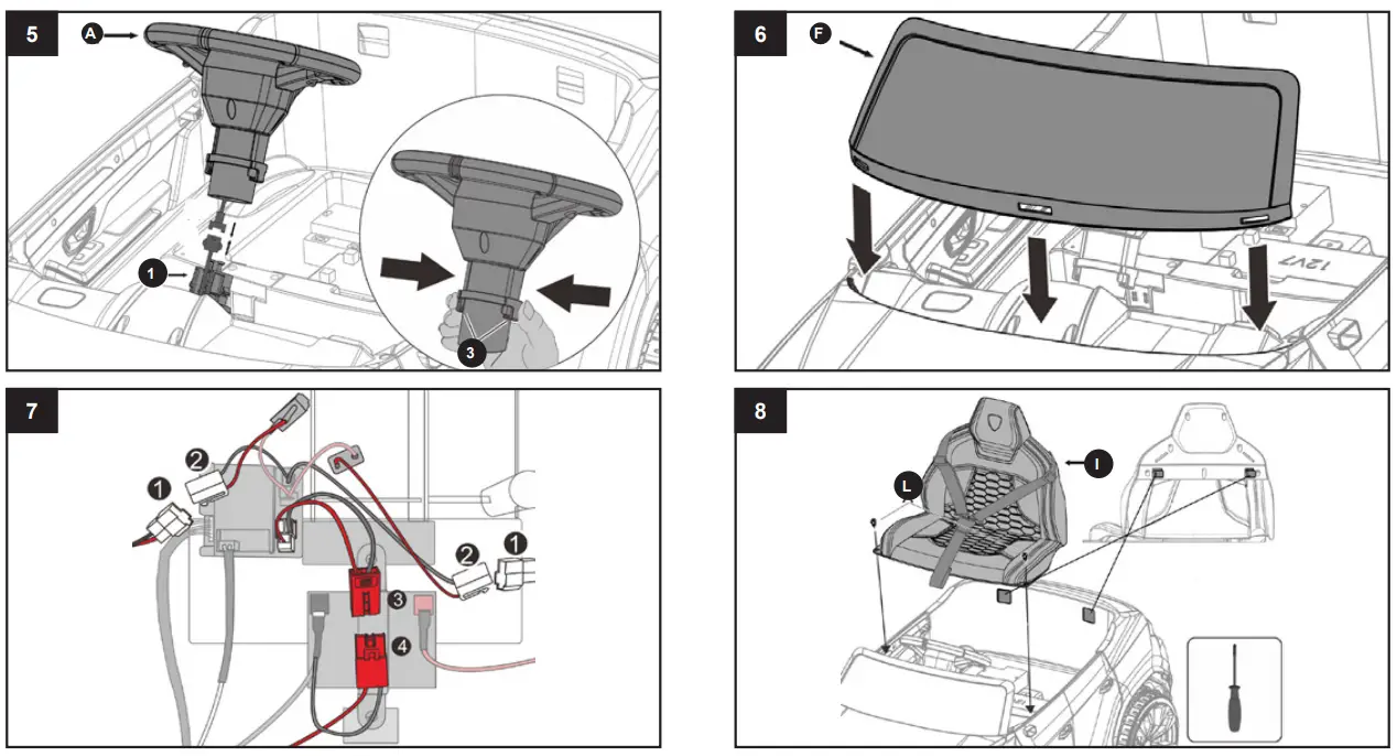 JAMARA 460623 Ride-On Lamborghini Urus Kids Car - fig 2