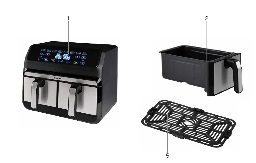 INVENTUM-GF800HLD-Double-Hot-Air-Fryer-FIG-1