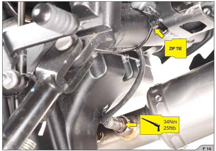 Akrapovi Triumph Trident 660 Racing Line Motorcycle Exhaust - FIG14