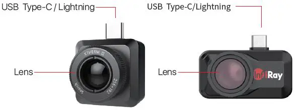 InfiRay Thermal Camera for Smart Thermal Camera for Smartphone Phone-2