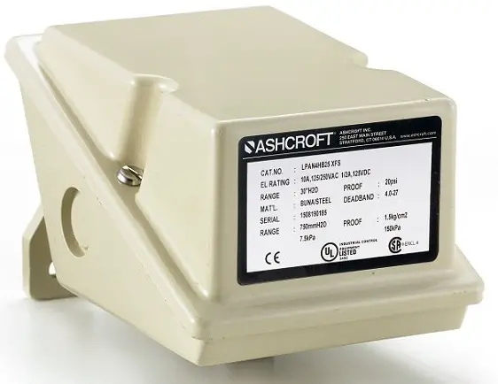 ASHCROFT L-Series High Pressure Snap Action Switches