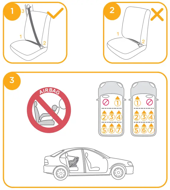 Joie Steadi R129 Enhanced Child Restraint Car Seat - Installation.3