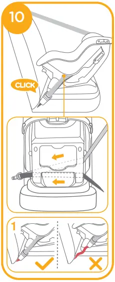 Joie Steadi R129 Enhanced Child Restraint Car Seat - child restraint