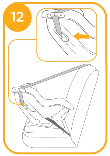 Joie Steadi R129 Enhanced Child Restraint Car Seat - device and insert