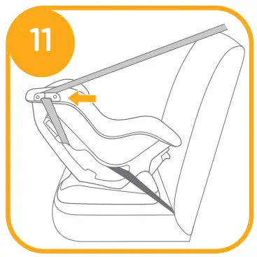 Joie Steadi R129 Enhanced Child Restraint Car Seat - green safety