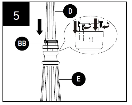 LUTEC-7199601012-Single-Head-1-Light-Black-Outdoor-Post-Lantern-Owner-FIG-7