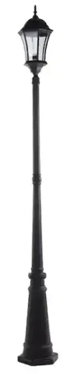 LUTEC-7199601012-Single-Head-1-Light-Black-Outdoor-Post-Lantern-Owner-PRODACT-IMG