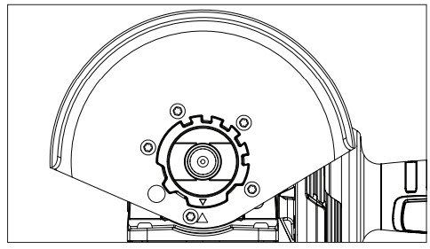 Milwaukee Braking Angle Grinder With Deadman Paddle Switch - Removing