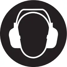 Einhell TC-US 380 - Wear ear-muff s