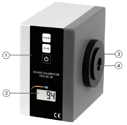 PCE Instruments PCE-SC 09 Sound Level Calibrator-1