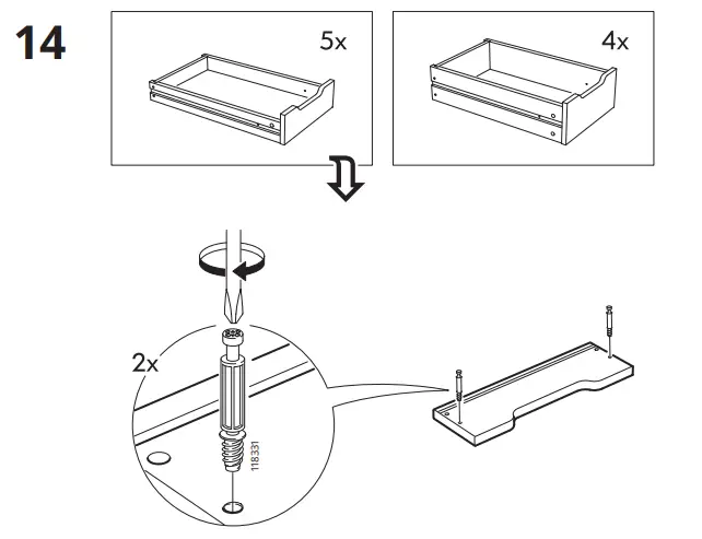 IKEA ALEX Instructions -FIG14