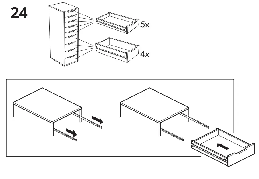 IKEA ALEX Instructions -FIG24