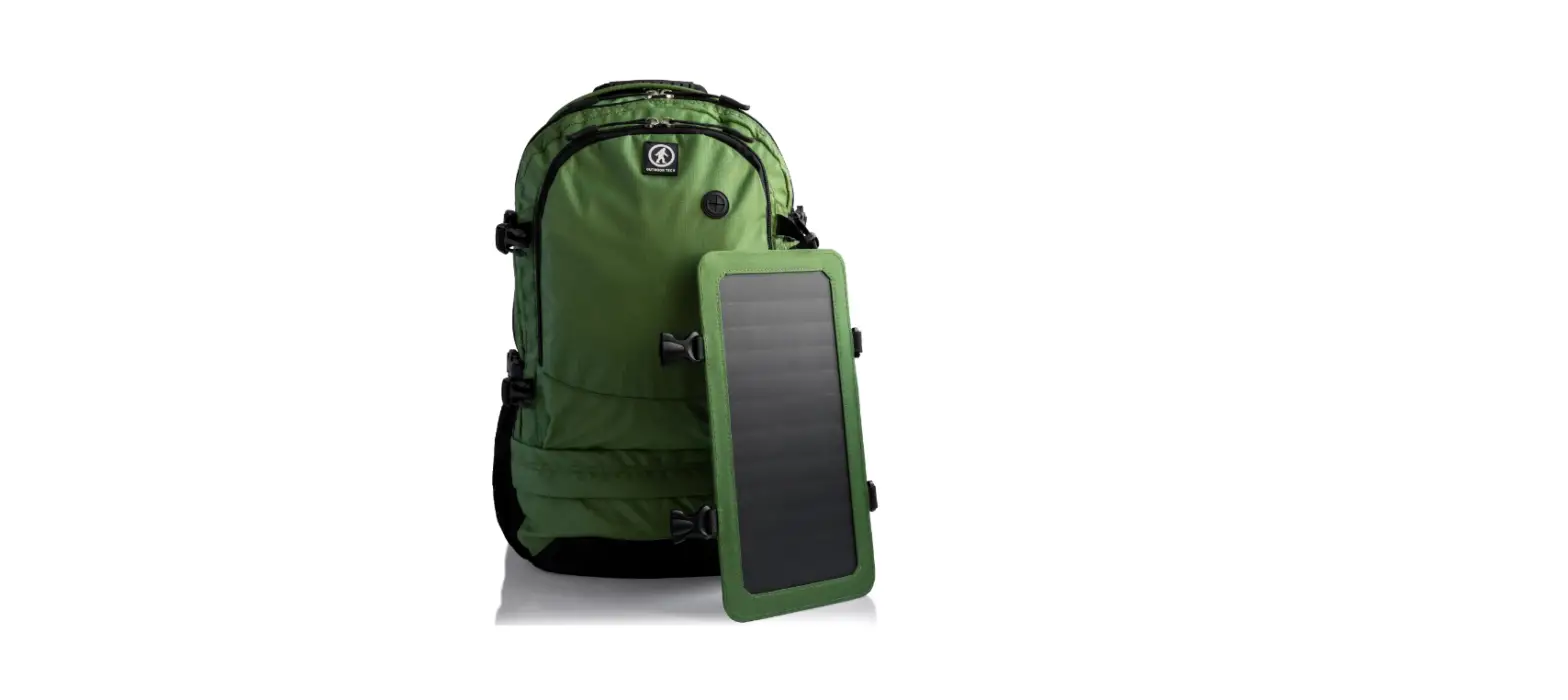 Outdoor Tech Mountaineer 6.5w Solar Panel Backpack User Manual