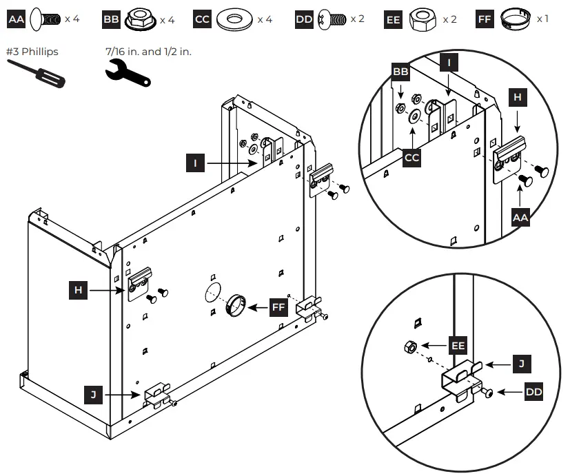 CLOSETMAID 10844 Wall Cabinet - Fig 6