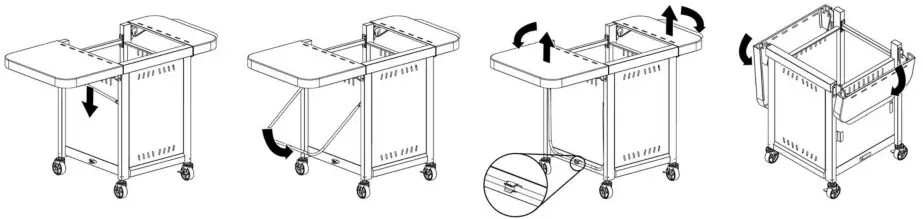 MR Pizza GOC1509MR Outdoor LP Gas Pizza Oven and Grill - 11
