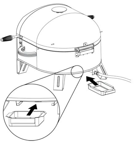 MR Pizza GOC1509MR Outdoor LP Gas Pizza Oven and Grill - 17