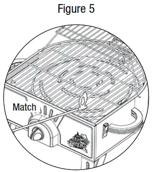 MR Pizza GOC1509MR Outdoor LP Gas Pizza Oven and Grill - 31