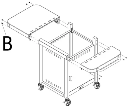 MR Pizza GOC1509MR Outdoor LP Gas Pizza Oven and Grill - 8