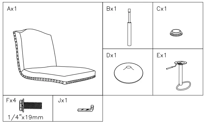 ASHLEY D122530 Furniture Gaddison Tall Uph Swivel Barstool 1
