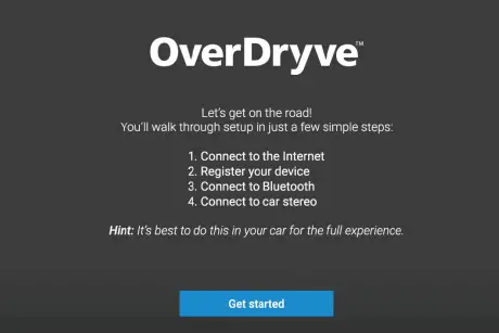RAND McNALLY OverDryve - Getting Started