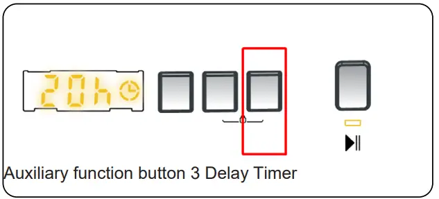 FINLUX FXA1 5100T Washing Machine - Delay Timer