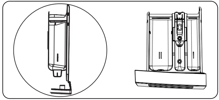 FINLUX FXA1 5100T Washing Machine - detergent compartmen
