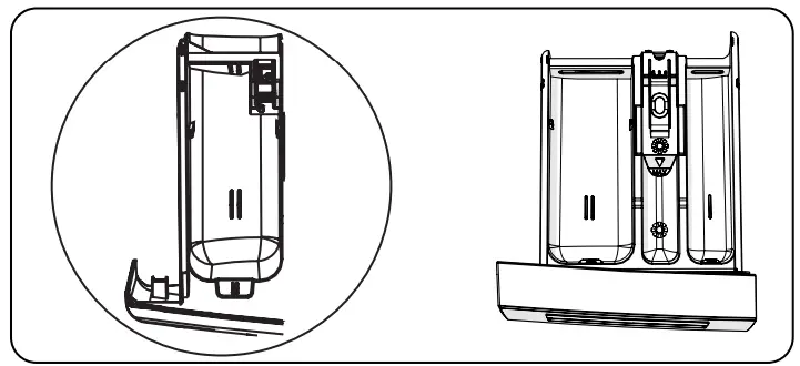 FINLUX FXA1 5100T Washing Machine - detergent compartment