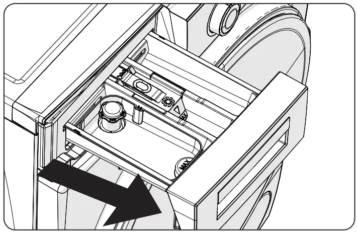 FINLUX FXA1 5100T Washing Machine - until it is fully