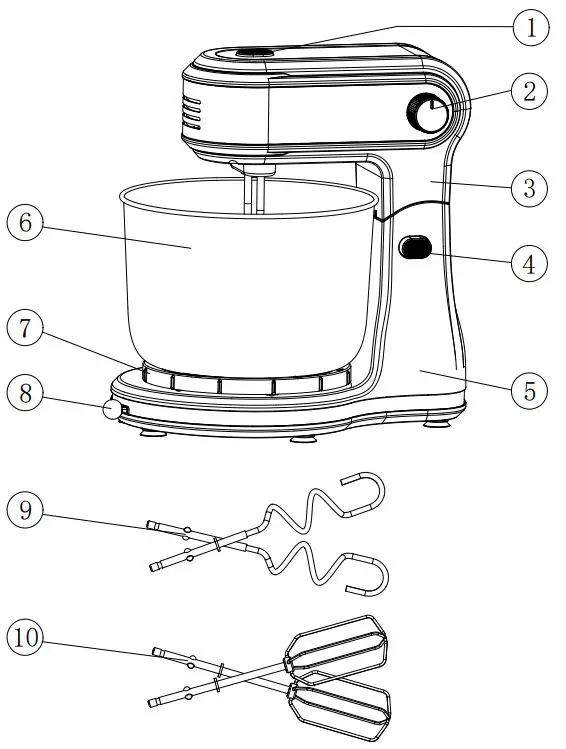 SWISS-PRO-SP-SM3-5B-3-5L-Stand-Mixer-FIG1