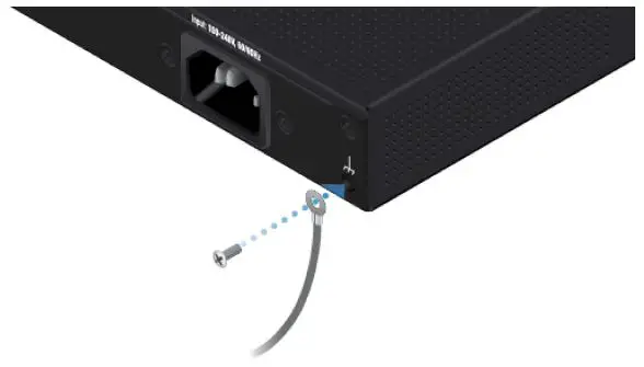 EdgeRouter ER-4 User Guide - Grounding the EdgeRouter