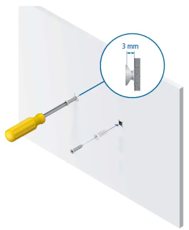 EdgeRouter ER-4 User Guide - Wall Mounting