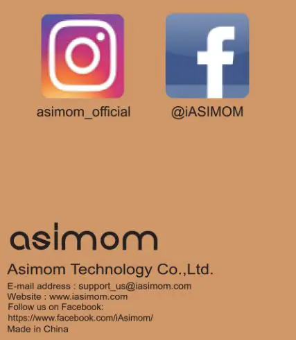 Asimom Facbook, Instagram & Contact