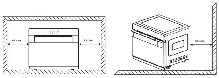 Whynter TSO-488GB Countertop Multi Function Convection Steam Oven - BEFORE THE FIRST USE