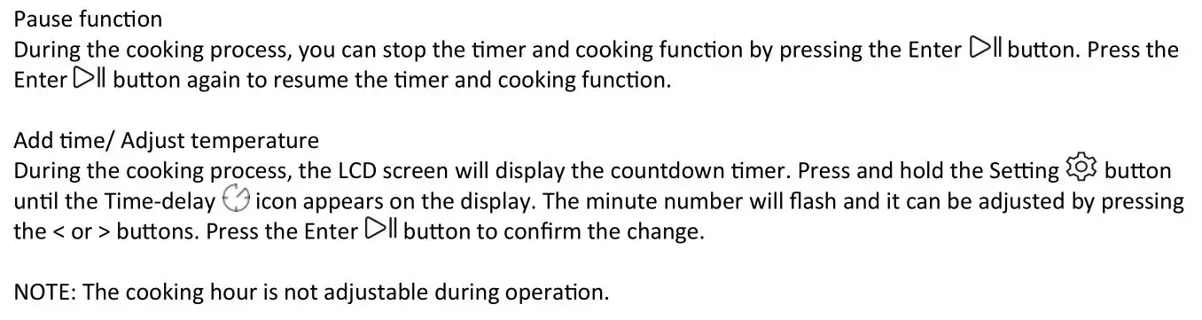 Whynter TSO-488GB Countertop Multi Function Convection Steam Oven - During Operation